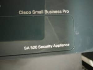 Cisco SA520 Firewall Small Business Pro  Firewall