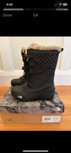 North Face Youth Shellista Lace III snow boot US3