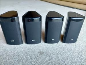 JVC Speakers x 4. Suit Small Surround or Computer.