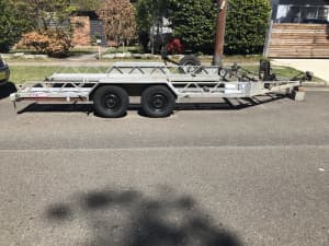 Car trailer for hire