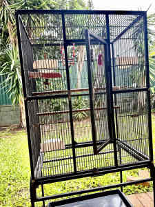 Large Bird Cage & Trolley for SALE 