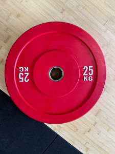 Wanted: 🆕BRAND NEW🆕A Pair of 25kg Colour Bumper Plates