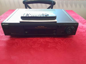 SONY VHS VCR .....SOLD 