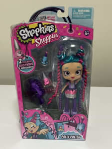 Shoppies Doll Polli Polish With 2 Exclusive Shopkins Girls Day Out CIB
