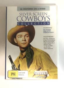 Silver screen Cowboys collection DVD 26 Western movies on six DVDs