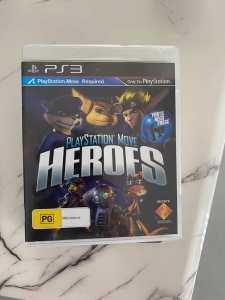 Move Heroes playstation 3 CD