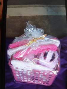 selling little girl basket of clothes for sale in Dubbo 