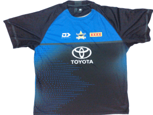 BIG MANS North Queensland Cowboys NRL rugby league training shirt 7XL 