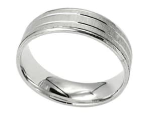 18ct White Gold Ring Size W 10.8g (001100213715) Jewellery