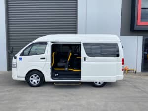2022 Toyota Hiace Turbo Diesel Wheelchair DISABLED NDIS COMPLIANT