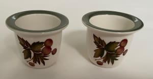 Vintage Wedgwood of Etruria and Barlaston Covent Garden 2 egg cups