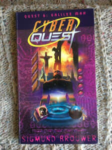 quest 6 Gallee Man Cyber Quest by Sigmund Brouwer 1998 Jesus Cruxific