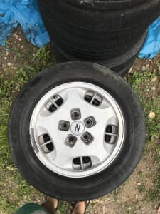 Datsun / Nissan Factory Alloy Wheels suit Z31 or other models