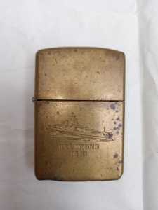 WW2 Uss Missouri bb63 zippo lighter