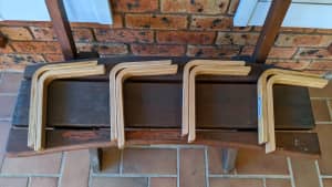 Plywood shelf brackets (L shaped) 2 sizes