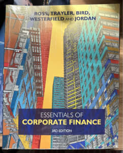 Essentials of Corporate Finance 3rd Edition