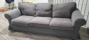 Ektorp 3 seater sofa, removable washable covers 