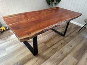 Dining Table 180cm - Oz Design - Live Edge
