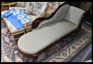 Victorian Single ended Chaise lounge