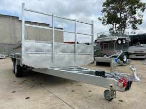 14 X 7 HOT-DIP GALVANISED FLAT TOP TRAILER 3500KG ATM St Marys Penrith Area Preview