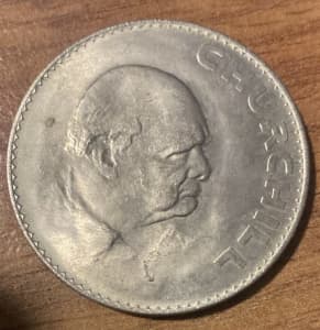 Churchill Coins x 4