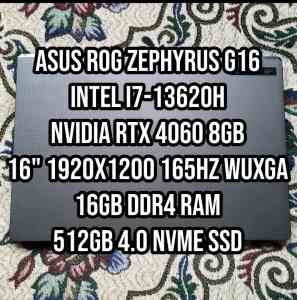 ASUS ROG Zephyrus 16 G16 i7/16GB/512GB RTX4060