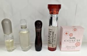 Miniature Perfumes (Estee Lauder, Shiseido, Bvlgari, Coach)