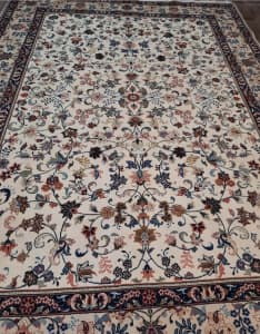 Super nice, fine yazd Persian rug 248x350