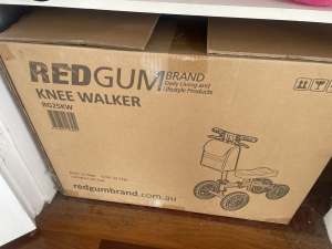 Redgum Comfort Ride All Terrain Knee Scooter with Pneumatic Tyres
