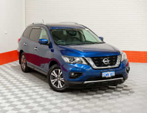 2017 Nissan Pathfinder R52 Series II MY17 ST-L Blue 1 Speed Constant Variable Wagon