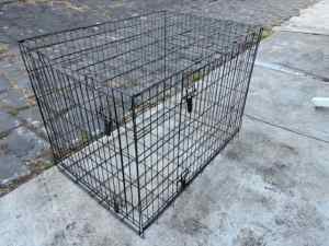 Collapsible Large Metal Puppy Cage
