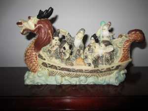 Dragon Boat Figurine