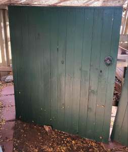 Old Wooden Gates in Fair Condition