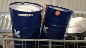 Empty 205l oil drums - make your own fire pits or water tanks