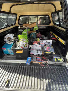 CAR & TRAILER & ALL KINDS OF POWER TOOLS ALL NEED TO GO