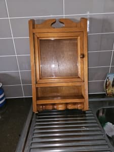 Wooden display key cabinet 