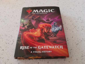 Magic Gathering RISE OF THE GATEWATCH Hardcover Book 2019 Mint Rare