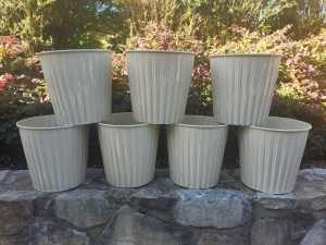 Metal Bins / Planter Pots 