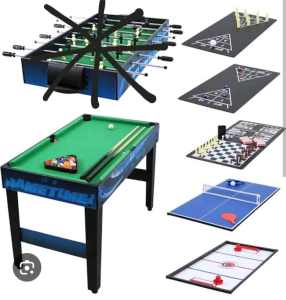 Multiple gaming table 9 in 1