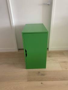 Green Storage Unit W: 36 cm, D: 58 cm,H: 70 cm