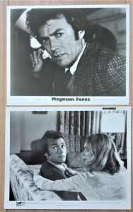 2 Clint Eastwood Magnum Force movie photo stills $15 each