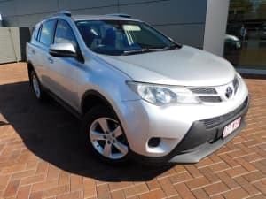 2013 Toyota RAV4 ZSA42R GX 2WD Silver 7 Speed Constant Variable Wagon