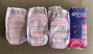 Huggies Dry Nites Night time pants for Girls (8-15 years)