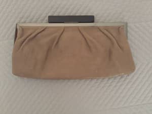 Country Road Leather Clutch