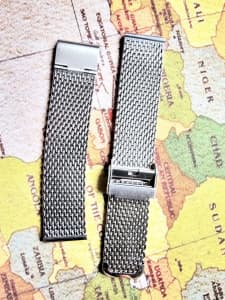 Brand new premium 316L stainless steel Milanese watch bracelet 20mm