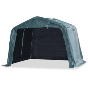 Removable Livestock Tent PVC 550 g/m 3.3x3.2 m Dark Green...