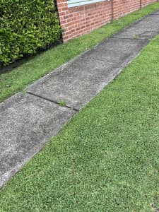 Grass-cutting and edge and maintenance