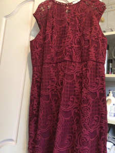 Grace Hill lace dress. Size 16. $50