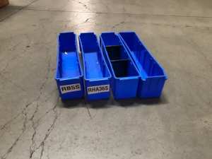 Storage trays 41x10x11cms