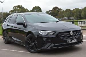 2017 Holden Commodore ZB MY18 RS-V Sportwagon AWD Black 9 Speed Sports Automatic Wagon